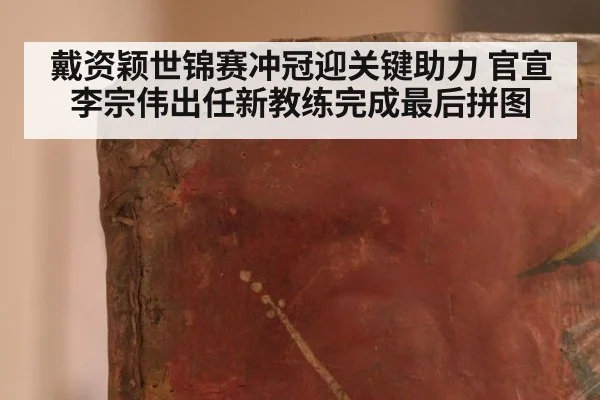 戴资颖世锦赛冲冠迎关键助力 官宣李宗伟出任新教练完成最后拼图